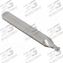 APPROVED VENDOR Ball End Mill: Carbide, 2 Flute, 3/32" Mill Dia, 3/16" LOC, 1-1/2" OAL (MPN 219-001030)