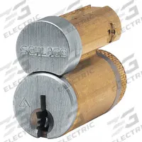 SCHLAGE Interchangeable Core Cylinder: Cylindrical, SFIC, Chrome, 20 PK (MPN 80-033 CB 626-20). Key specifications — Brand: SCHLAGE; Lock Assembly Type: Cylindrical; Cylinder Core Type: Small Format Interchangeable Core Cylinder; Keyway Type: C; Number of Pins: 7.