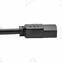 EATON TRIPP LITE Power Cord: 6 ft Lg, 3/14, 5-15P Plug, Non-NEMA Receptacle, C13 Receptacle, SJT (MPN P007-006-15D). Key specifications — Brand: EATON TRIPP LITE; Jacket Material: PVC.