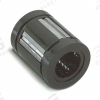 THOMSON Linear Ball Bearing: 5/8 in Inside Dia, 450 lbf Dynamic Load Capacity, No Wipers (MPN SUPER10). Key specifications — Material: Delrin/Steel; Included Wiper Seals: No Wipers.