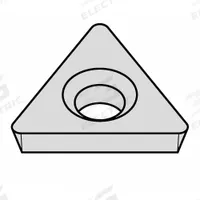 WIDIA Triangle Turning Insert: TDHB13081, TDHB07S104 (MPN 2828693). Key specifications — attr257938: TDHB13081; attr257939: TDHB07S104.