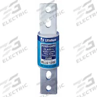 LITTELFUSE Fuse: Class L, KLLU Series, Bolt-On Body, Time-Delay, 1.2 kA, 600 V AC, 300 V DC (MPN KLLU1200X). Key specifications — Brand: LITTELFUSE; Series: KLLU.