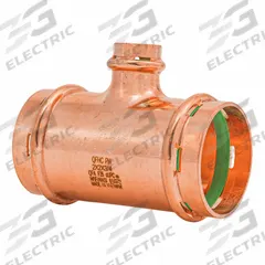 QUICKFITTING SUREPRESS Crimp Tee Fitting: 2 in CTS x 2 in CTS x 3/4 in CTS size, Copper, EPDM O-Ring (MPN SPWT662R). Key specifications — Brand: QUICKFITTING SUREPRESS; Broad - Material for Bullet: Copper Or Bronze; Brand - Broad: QUICKFITTING SUREPRESS.