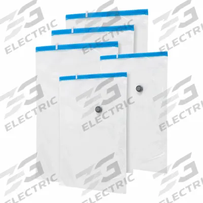 HONEY-CAN-DO Vacuum Storage Bag Set: 22 1/2 in_33 1/2 in Overall Lg - Vacuum Compression Storage Bags