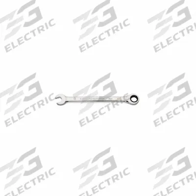 GEARWRENCH Combination Ratcheting Wrench: Alloy Steel, Full Polish Chrome, 13 mm Head Size - SAE 12-Point Ratcheting Combination Wrenches
