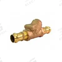 MILWAUKEE VALVE Swing Check Valve: Swing, Inline Valve Body, 2 1/2 in Pipe Size, Press x Press, Std (MPN 509-P2 - 212). Key specifications — Brand: MILWAUKEE VALVE.