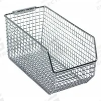 QUANTUM STORAGE SYSTEMS Hang and Stack Bin: 5 1/2 in x 10 3/4 in x 5 in, Silver, Not Nesting Capable (MPN QMB530C). Key specifications — Electrostatic Discharge: Not Electrostatic Discharge Conductive; Brand: QUANTUM STORAGE SYSTEMS; % Recycled Content: 0%.
