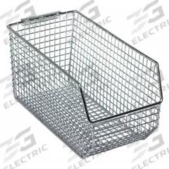 QUANTUM STORAGE SYSTEMS Hang and Stack Bin: 5 1/2 in x 10 3/4 in x 5 in, Silver, Not Nesting Capable (MPN QMB530C). Key specifications — Electrostatic Discharge: Not Electrostatic Discharge Conductive; Brand: QUANTUM STORAGE SYSTEMS; % Recycled Content: 0%.