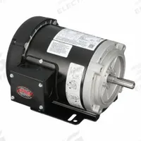 LEESON General Purpose Motors: C-Face/Universal Mount, Totally Enclosed Fan Cooled, 1 hp, 3,450 RPM (MPN 056T34F15680). Key specifications — Brand: LEESON; Nameplate Voltage @ 60 Hz: 208-230/460V AC; Full Load Current @ 60 Hz: 3.0-3.0/1.5 A; Nameplate RPM @ 60 Hz: 3,450 RPM; Motor Enclosure: TEFC.