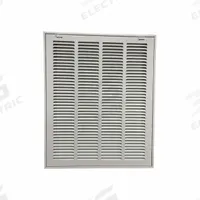 Filtered Return Air Grille: Louvered Grille, White, Powder Coated, Steel, 22 5/8 in H, 18 5/8 in W (MPN 4JRT6). Key specifications — Mounting Location: Wall; Brand: APPROVED VENDOR; Fire Rating: Not Fire Rated.
