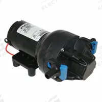 Diaphragm Pump: Air, Demand Pressure Switch, GFPPL, Ethylene Propylene, 4 Diaphragms, 12V DC, EPDM (MPN Q451F-118S-2P). Key specifications — Diaphragm Material: Ethylene Propylene; Housing Material: GFPPL; Brand: FLOJET.