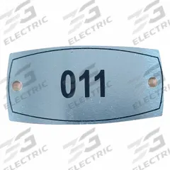APPROVED VENDOR Locker Number Plate: 2 1/4 in x 1 in, 1 Plates, 11 to 25, Aluminum, Gray, 804UN0. Key specifications — Manufacturer Part Number: 804UN0; Brand: APPROVED VENDOR; Includes: (2) Mounting Bolts and Nuts; Material: Aluminum; Number Range: 11 to 25; Color: Gray.