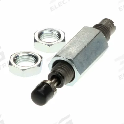 SMC Shock Absorber: RBC0805S, M8 x 1 Thread Size, Metric, Cushion with Cap/Stopper Nut - Pneumatic Actuator Shock Absorbers