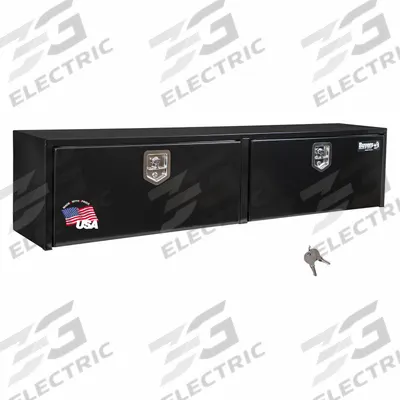 BUYERS PRODUCTS Topsider: Topside Truck Box, Double Drop-Down Doors Lid, T-Handle - Double Drop-Down Door Topside Boxes