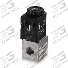 ARO Solenoid Air Control Valve: CAT, Three-Way / Two-Position, 12V DC, 1/8 in Female NPT (MPN CAT33P-012-D). Key specifications — attr1092969: Non-Locking; attr1086920: CAT33P-012-D; attr1092977: Spring Return.