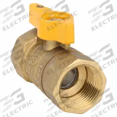 APPROVED VENDOR Manual Two-Way Ball Valve: 3/4 in, Brass, Straight, FIP x FIP, Full Port Ball Port (MPN 60011). Key specifications — Brand: APPROVED VENDOR; Handle: Lever.
