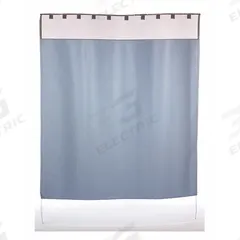 CORTECH Shower Curtain System: Plastic, Hook-and-Loop Mounting, 1 (MPN CCUR11078). Key specifications — Material: Plastic; Mounting Style: Hook-and-Loop.