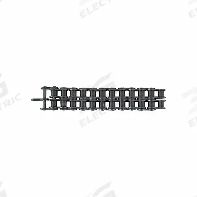 MARTIN Coupling Chain: 60, 13.5 in Chain Lg, 3/4 in Pitch, Steel, 18 Links - Coupling Chains