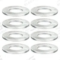 DAYTON Flat Washer: Mfr Part # PP60280G, 8 PK. Key specifications — Product Type: Flat Washer,3/8; Manufacturer Part Number: PP60280G.