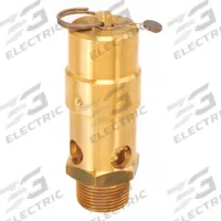 CONTROL DEVICES Air Safety Valve: Soft Seat, 1 in (M)NPT Inlet (In.), 100 psi Preset Setting (PSI) (MPN SW10-0A100). Key specifications — attr291993: Soft Seat; attr291998: Brass; attr292001: Silicone; attr292007: Lead; attr292009: Brass; attr294753: CONTROL DEVICES.