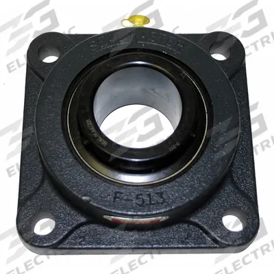 SEALMASTER 4 Bolt Flange Bearing: Radial Ball, 1 7/16 in Bore, Cast Iron - General Purpose Flange-Mount Ball Bearings