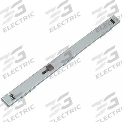 ABUS File Cabinet Locking Bar: Silver, 34 1/8 in Overall Ht, 1 in Overall Dp - File Cabinet Accessories