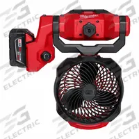 MILWAUKEE Jobsite Fan: M18™, 7 in Blade Dia., Variable Speed, Tool Only (MPN 0817-20). Key specifications — attr1314311: Tool Only.