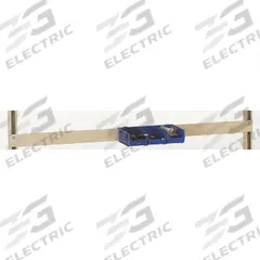 PRO-LINE Bin Rail: 4 in Overall Ht, 72 in Overall Wd, 1 1/2 in Overall Dp, Beige, Steel, 4 in (MPN BH72). Key specifications — Includes Mounting Hardware: Yes; Color: Beige.