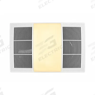 BROAN Exhaust Fan: Ceiling, 80 cfm Max, 1.5 sones, none Sensor, 1 Speed, Integrated LED Module - Bathroom Exhaust Fans with Heater