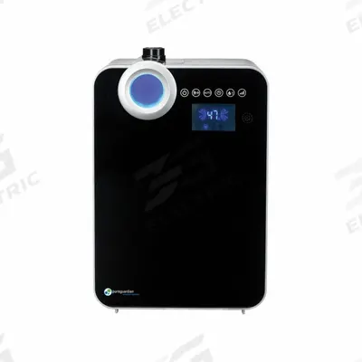 PUREGUARDIAN Portable Humidifier: Ultrasonic, 2 gal Daily Humidification Output, Cool/Warm - Cool & Warm Mist Ultrasonic Portable Humidifiers