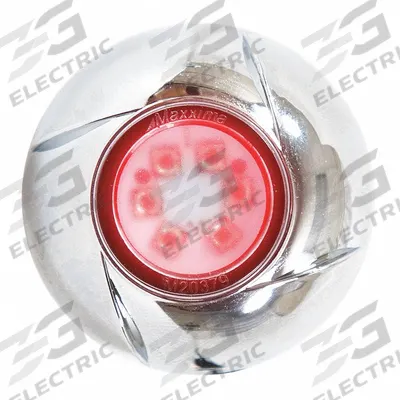 MAXXIMA Auxiliary Warning Light: Perimeter Flashing Warning Light, Red, LED - Vehicle Perimeter Flashing Warning Lights
