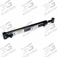 CHIEF Welded Hydraulic Cylinder: 1.75 in Bore Dia., 18 in Stroke Lg, 27 1/4 in Retracted Lg (MPN 288606). Key specifications — attr95618: Double Acting; attr98893: CHIEF.