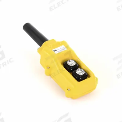 KH INDUSTRIES Pendant Control Station: (2) Push Buttons, 1NO/1NC, On/Off - Push-Button Pendants