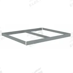 TENNSCO Shelf: 60 in x 42 in, 2,250 lb Load Capacity, Gray, Shelf (MPN ZLCS-6042). Key specifications — Includes: (4) Beams; Shelf Configuration: Single Straight; Color: Gray; Frame Material: Steel; Brand: TENNSCO; Frame Finish: Zinc Plated; Product Type: Shelf.