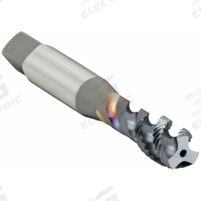 OSG Spiral Flute Tap: 3/8"-16 UNC, H2 / 2B-3B, 3 Flute - General Purpose Spiral-Flute Taps