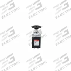 ARO Manual Air Control Valve: 50, Three-Way / Two-Position, Button, Black, 16 scfm Flow Rate - Max (MPN 5031-12). Key specifications — attr1092903: Black; attr1086905: Manual Return; attr1086907: 50; attr1086914: Normally Closed; attr1086904: Manual Air Control Valve; attr1086871: 5031-12.