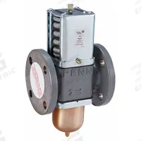 JOHNSON CONTROLS Pressure Regulating Valve: Pressure, Two-Way, 150 gpm Max., 160 psi to 260 psi (MPN V46AS-2C). Key specifications — For Refrigerant Type: R-404A; Brand: JOHNSON CONTROLS; Body Material: Cast Iron.