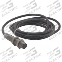 EATON Inductive Cylindrical Proximity Sensor: Non-Terminated Cable, Unshielded, 3 Wires, 10-48V DC (MPN E57P-12UNC8-C2). Key specifications — Brand: EATON; AC Supply Voltage Rating: Not Rated; DC Supply Voltage Rating: 10-48V DC.