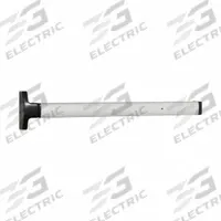 FALCON Exit Device: Aluminum (MPN MEL1690EO 36IN US28). Key specifications — Color: Gray; Product Type: Exit Device; Ligature Resistance: Not Ligature-Resistant; Brand: FALCON; Exit Device Type: Concealed Vertical Rod; Outside Trim Type: Lever; Exit Bar Style: Touchbar; ADA Compliant: No.
