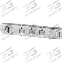ABUS Concealed Hinge: Steel, 9 in Lg, 1 3/4 in Wd (MPN 110/230). Key specifications — Brand: ABUS; Material: Steel.
