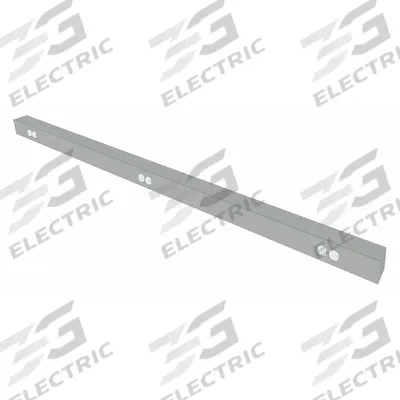 INSTOCK Electrical Wire Raceway: 6 ft Overall Lg, Aluminum - Lab Furniture Raceways & Apron Rails