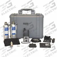 INDUSTRIAL SCIENTIFIC Multi-Gas Detector: INDUSTRIAL SCIENTIFIC MX6 iBrid, Lithium Ion, CO/H2S/O2 (MPN MX6KIT-K1230211). Key specifications — Gas Detected: Hydrogen Sulfide; Housing Color: Black; Battery Chemistry: Lithium Ion.