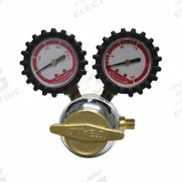 UNIWELD Mastar Regulator LD AcetyleneCGA520: Single Stage, CGA 520 Inlet, 3/8"-24 M LH Outlet (MPN RSB2). Key specifications — Brand: UNIWELD; Manufacturer Part Number: RSB2; Diaphragm Material: Neoprene; Outlet Connection: 3/8"-24 M LH; Inlet Connection: CGA 520.