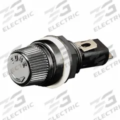 MERSEN Panel Mount Fuse Holder: For Fuse Size 13/32 in x 1 5/16 in, 1 Pole, 15 A Max, 250 V AC (MPN GPM-G). Key specifications — Fuse Holder Termination Type: 3/16 in Solder; Fuse Holder Cap Style: Fingergrip Screw In; Brand: MERSEN; Fits Fuse Class or Type: Glass and Ceramic.