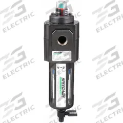 SPEEDAIRE Pneumatic Oil Filter: Coalescing, 3/8 in NPT, 0.01 micron, 20 cfm, 150 psi Max Op Pressure (MPN 4ZL34). Key specifications — attr110055: Intermediate Duty; attr110008: SPEEDAIRE.