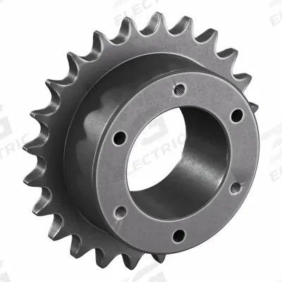 TRITAN Sprocket: For 50 Chain, 24 Teeth, 4.788 in Pitch Dia, 5.12 in Outside Dia - Size 50 Bushed-Bore Roller Chain Sprockets