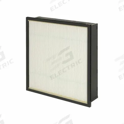 GRAINGER Minipleat Air Filter: 24 in x 20 in x 6 in, Fiberglass, Plastic, Single Header - MERV 14 Minipleat Air Filters