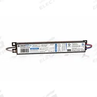 GE LAMPS Fluorescent Ballast: 120 to 277V AC, 1/2 Lamps Supported, 17 W_25 W_28 W_32 W Bulb Watt (MPN GE232MAXP-L-ULTRA). Key specifications — attr1125022: (1 or 2) F25T12; attr239899: GE LAMPS; attr1125144: 1.