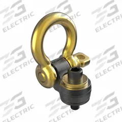 JERGENS Hoist Ring: Pivot/Swivel, Black Oxide-Coated Steel, M20, Max. 4,630 lb, Die-Flipping/Lifting (MPN 47923). Key specifications — Brand: JERGENS; Thread Size: M20; Operation: Die-Flipping.