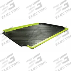 STRUCTURAL PLASTICS Containment Tray: 24 in x 30 in x 1 in, Black/Yellow, High Density Polyethylene (MPN CTY300124). Key specifications — Brand: STRUCTURAL PLASTICS; Material: High Density Polyethylene; Color: Black/Yellow.